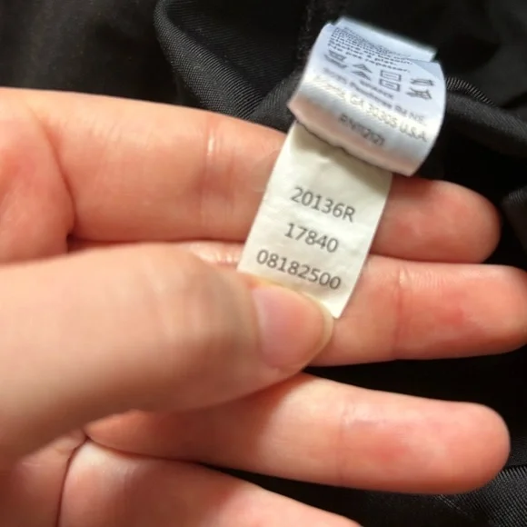 Spanx Faux Leather Moto Leggings Womens Size Large Black Biker Grunge Goth Emo - Picture 8 of 8